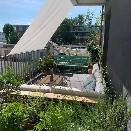 Bright Loft With Large Terrace Apartmán Kostnice